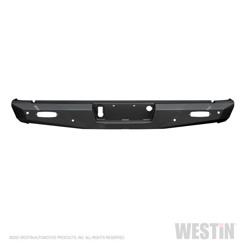 Westin 14-18 Chevy Silverado 1500 Pro-Series Rear Bumper - Textured Black 58-421005