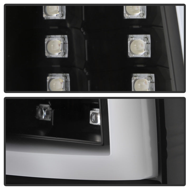 Spyder 99-02 GM Silverado (Does Not Fit Stepside) LED Tail Lights -All Black ALT-YD-CS99V2-LED-BKV2 5085870