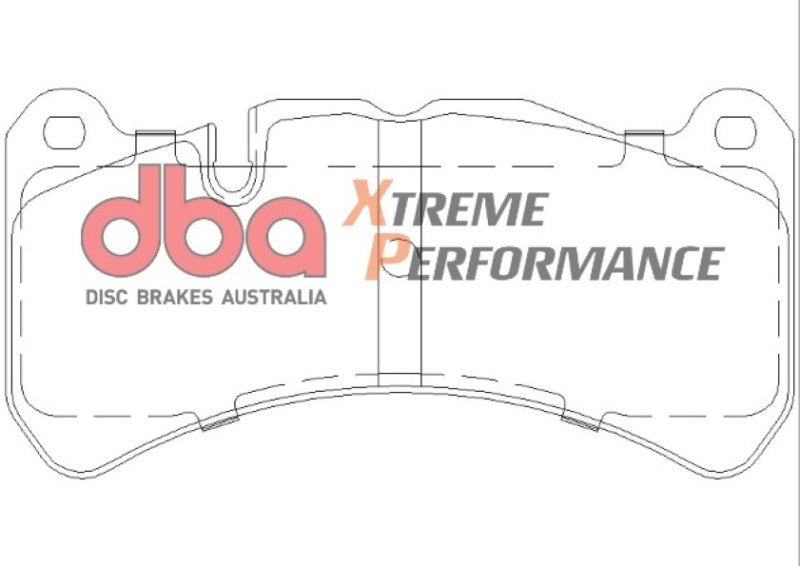 DBA 2004+ Ford / Mercedes Brembo XP Extreme Performance Front Brake Pads DB1845XP