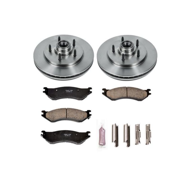 PowerStop PSB Autospecialty Kit Brakes, Rotors & Pads Brake Kits - OE main image