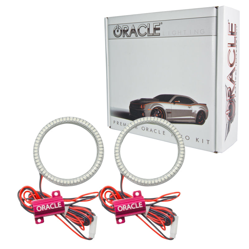 ORACLE Lighting Oracle Ford Mustang V6 13-14 WP LED Projector Fog Halo Kit - White 1212-001