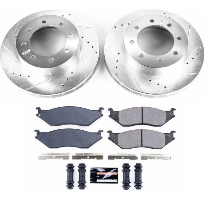 PowerStop PSB Z23 Evolution Kit Brakes, Rotors & Pads Brake Kits - Performance D&S main image