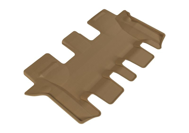 3D MAXpider 2016-2020 Kia Sorento 7-Seat Kagu 3rd Row Floormats - Tan L1KA03031502 Main Image