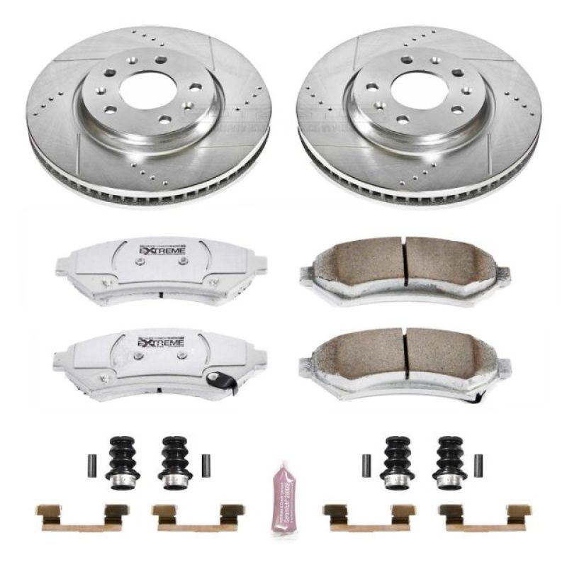 PowerStop PSB Z26 Street Warrior Kit Brakes, Rotors & Pads Brake Kits - Performance D&S main image