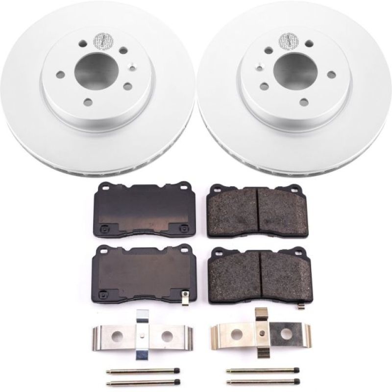 PowerStop PSB Z17 Evolution Coated Kit Brakes, Rotors & Pads Brake Kits - Performance Blank main image