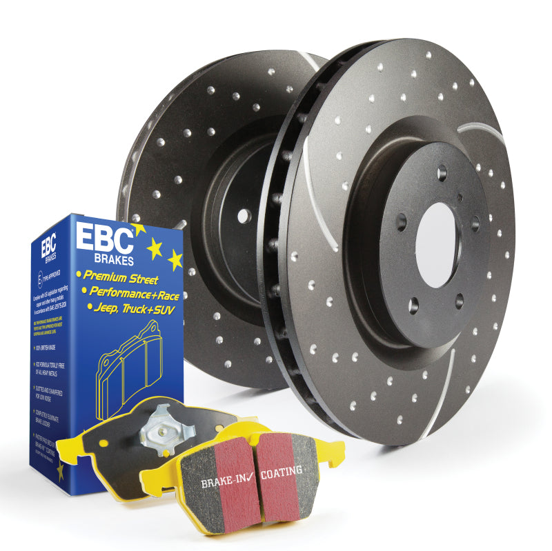 EBC Disc Brake Pad And Rotor Kit