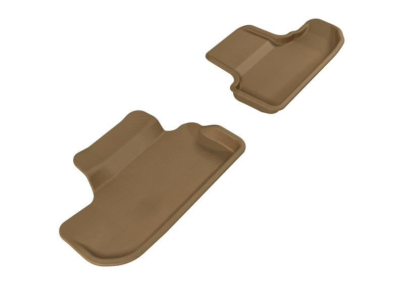 3D MAXpider 2008-2010 Dodge Challenger Kagu 2nd Row Floormats - Tan L1DG01521502 Main Image