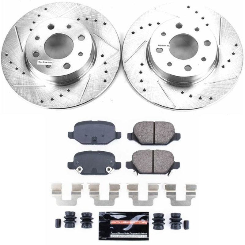 PowerStop PSB Z23 Evolution Kit Brakes, Rotors & Pads Brake Kits - Performance D&S main image