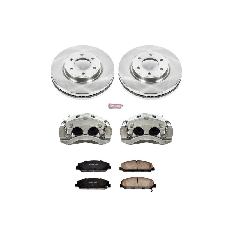 PowerStop PSB Autospecialty Kit w/Cals Brakes, Rotors & Pads Brake Kits - OE main image