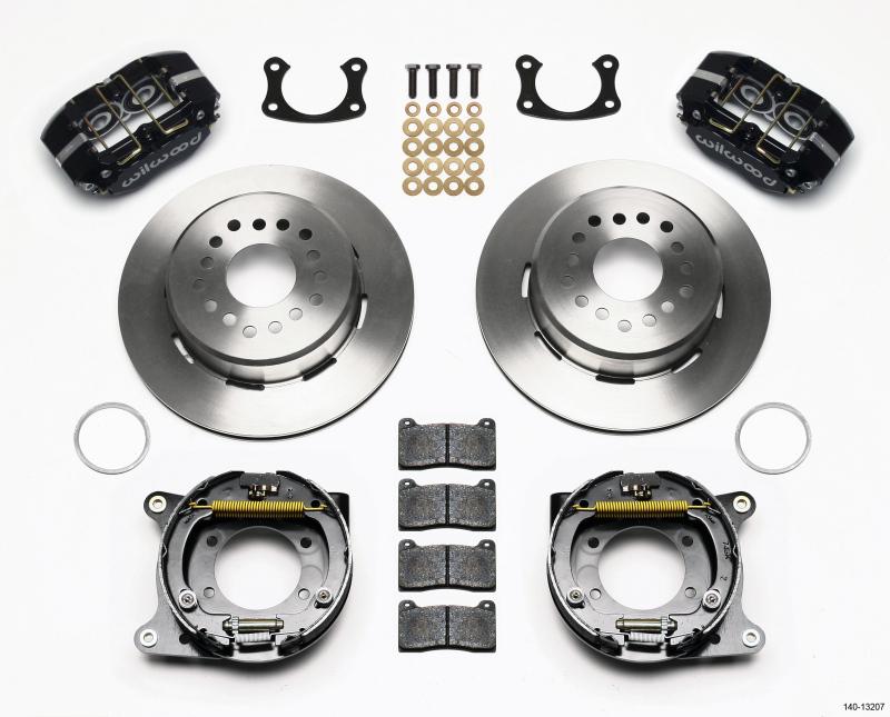 Wilwood Dynapro Dust-Boot P/S Park Brake Kit New Big Ford 2.50in Offset 140-13207 Main Image