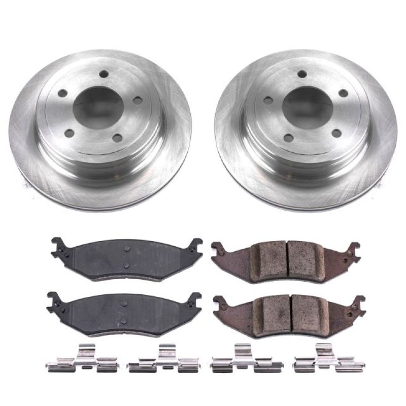 PowerStop PSB Autospecialty Kit Brakes, Rotors & Pads Brake Kits - OE main image