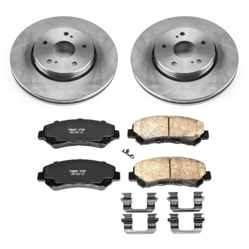 PowerStop PSB Autospecialty Kit Brakes, Rotors & Pads Brake Kits - OE main image