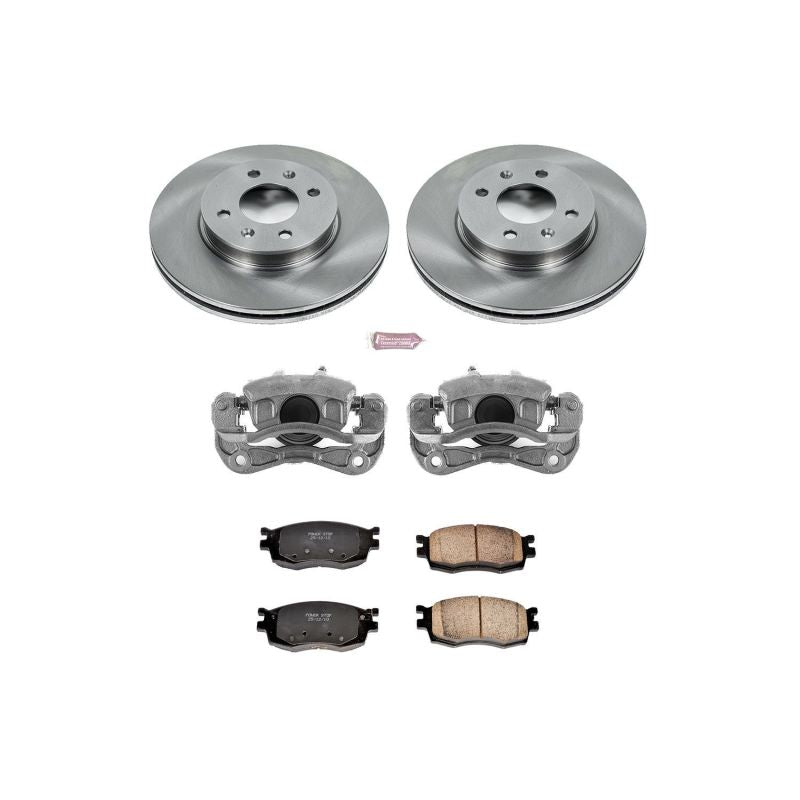 PowerStop PSB Autospecialty Kit w/Cals Brakes, Rotors & Pads Brake Kits - OE main image