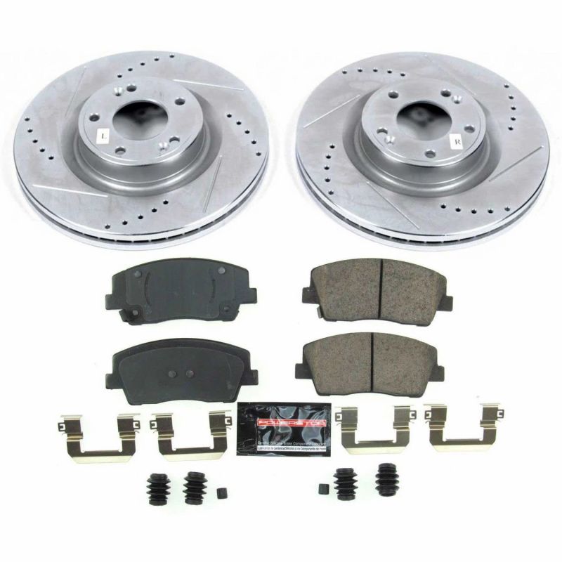 PowerStop PSB Z23 Evolution Kit Brakes, Rotors & Pads Brake Kits - Performance D&S main image