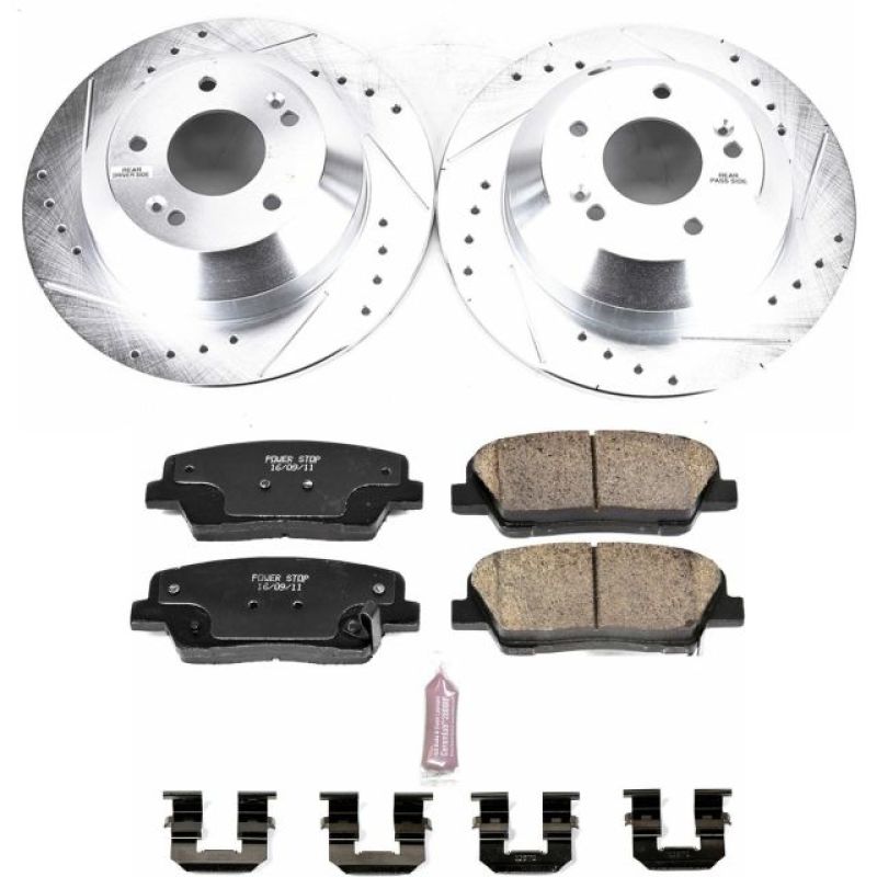 PowerStop PSB Z23 Evolution Kit Brakes, Rotors & Pads Brake Kits - Performance D&S main image