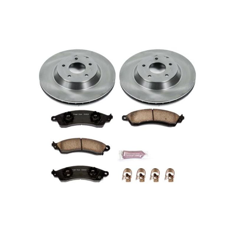 PowerStop PSB Autospecialty Kit Brakes, Rotors & Pads Brake Kits - OE main image