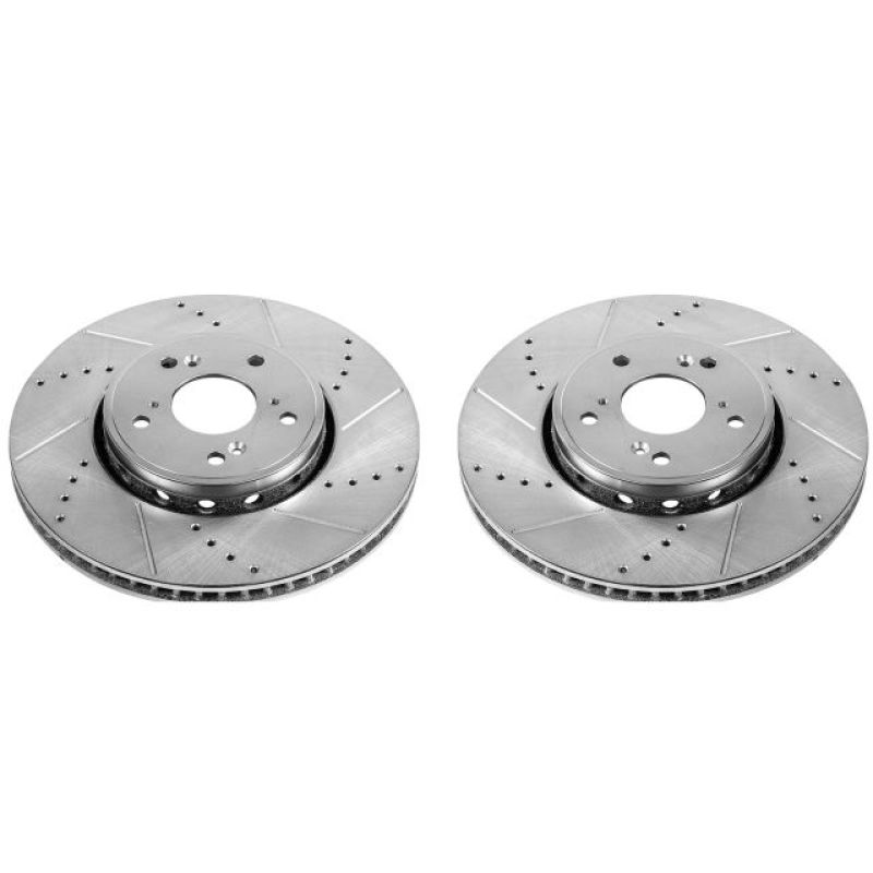 PowerStop PSB Evolution Drill/Slot Rotor Brakes, Rotors & Pads Brake Rotors - Slot & Drilled main image