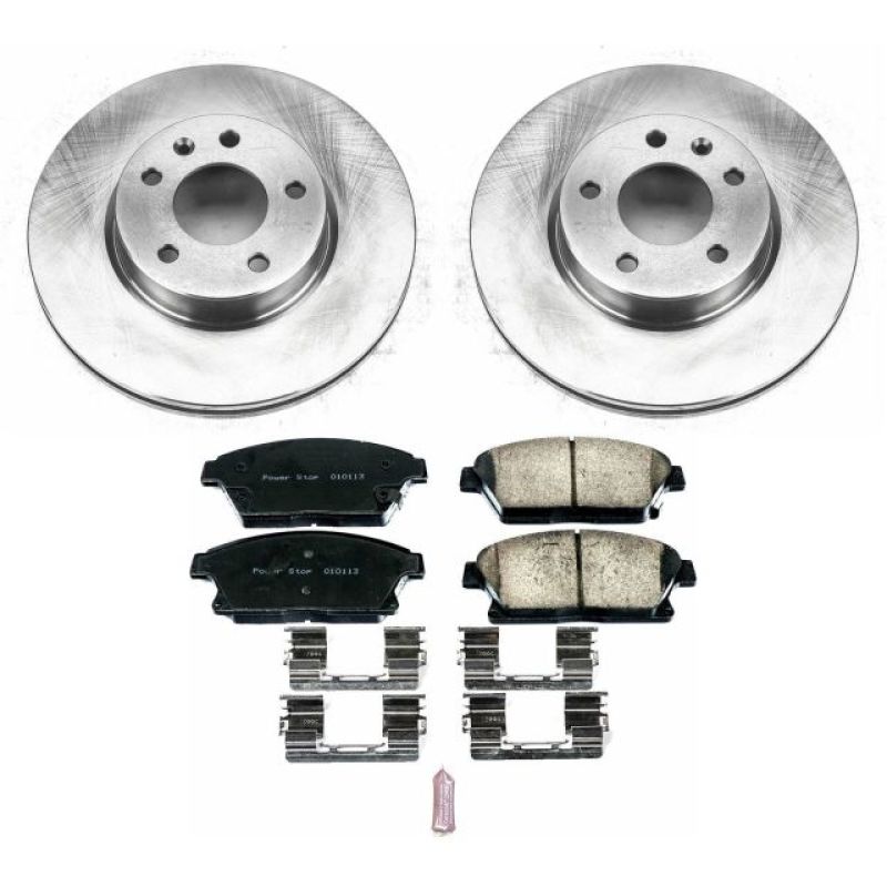 PowerStop PSB Autospecialty Kit Brakes, Rotors & Pads Brake Kits - OE main image