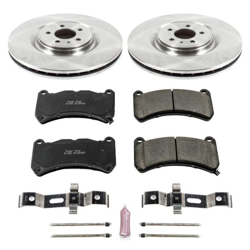 PowerStop PSB Autospecialty Kit Brakes, Rotors & Pads Brake Kits - OE main image