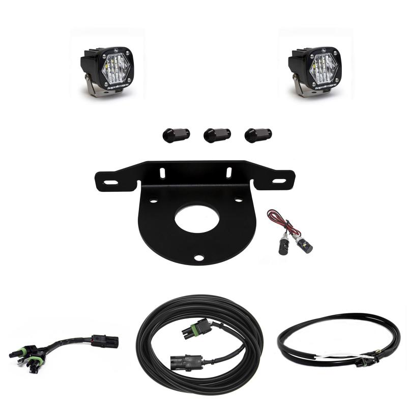 Baja Designs 2021+ Ford Bronco Dual S1 W/C Reverse Kit w/Upfitter 447766UP