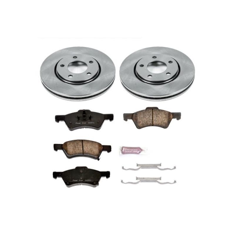 PowerStop PSB Autospecialty Kit Brakes, Rotors & Pads Brake Kits - OE main image