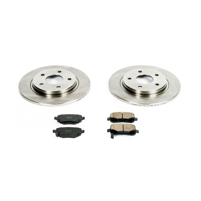 PowerStop PSB Autospecialty Kit Brakes, Rotors & Pads Brake Kits - OE main image