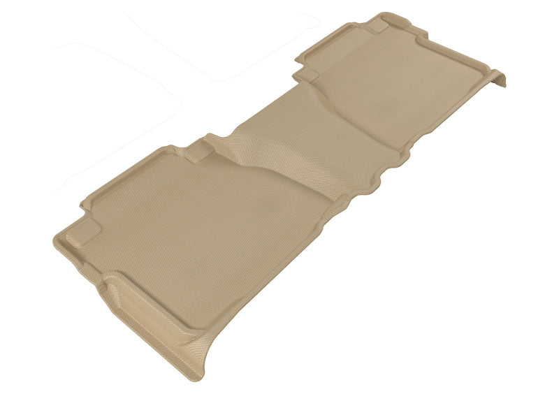 3D MAXpider 2007-2013 Toyota Tundra Double Cab Kagu 2nd Row Floormats - Tan L1TY14721502