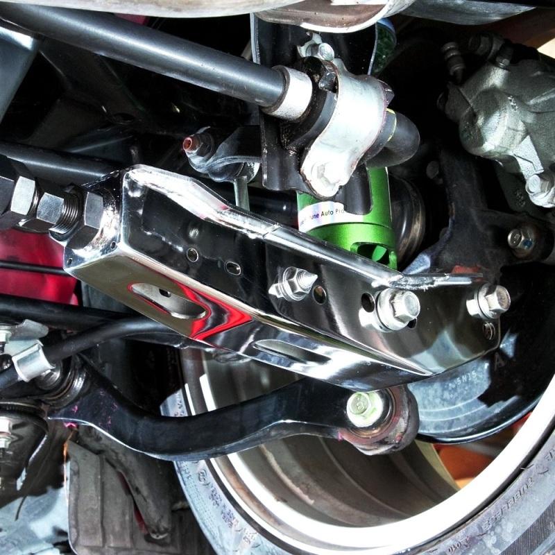 BLOX Racing Rear Lower Control Arms - Chrome (2013+ Subaru BRZ/Toyota 86 / 2008+ Subaru WRX/STI) BXSS-50010-CP Main Image