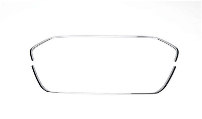 Putco 12-14 Hyundai Solaris (Radiator Style) Chrome Trim Grille Covers 408614 Main Image