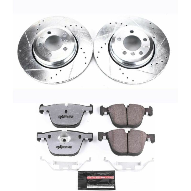 PowerStop PSB Z26 Street Warrior Kit Brakes, Rotors & Pads Brake Kits - Performance D&S main image