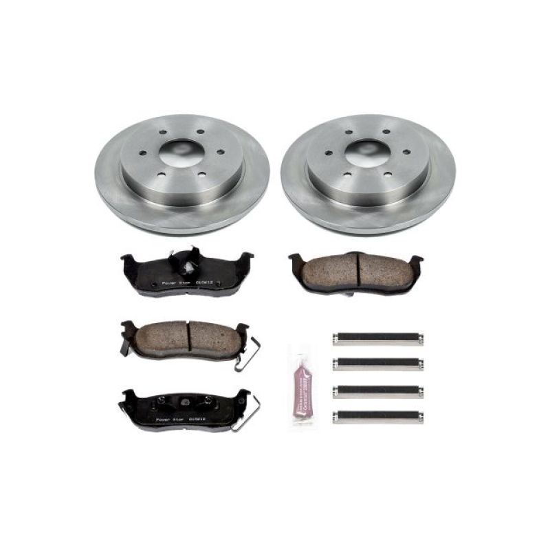 PowerStop PSB Autospecialty Kit Brakes, Rotors & Pads Brake Kits - OE main image