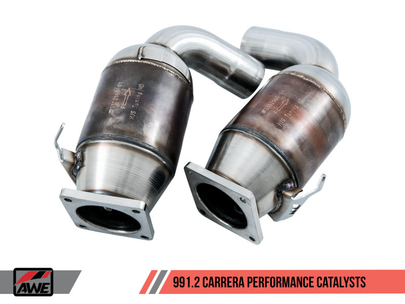 AWE Tuning Porsche 991.2 3.0L Performance Catalysts (Non PSE Only) 3210-11014