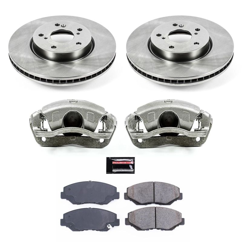 PowerStop PSB Autospecialty Kit w/Cals Brakes, Rotors & Pads Brake Kits - OE main image