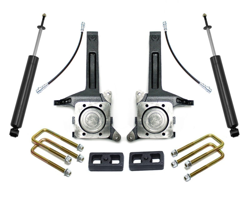 MaxTrac 07-18 Toyota Tundra 2WD 3.5in/2in MaxPro Spindle Lift Kit w/MaxTrac Shocks K886732