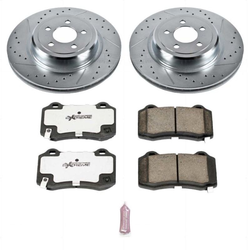 PowerStop PSB Z26 Street Warrior Kit Brakes, Rotors & Pads Brake Kits - Performance D&S main image