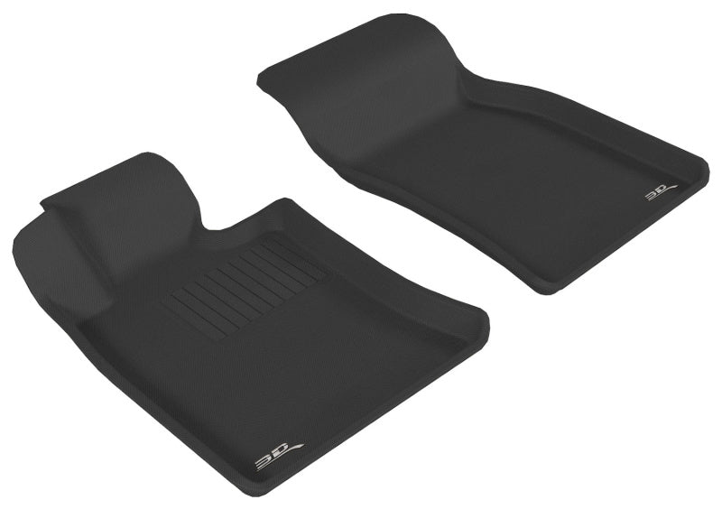 3D MAXpider 2007-2013 Mini Cooper Hardtop/Convertible/Clubman Kagu 1st Row Floormat - Black L1MN00211509