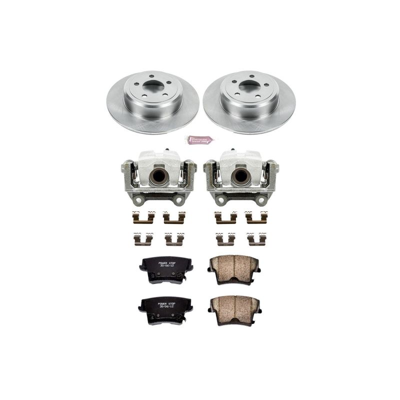 PowerStop PSB Autospecialty Kit w/Cals Brakes, Rotors & Pads Brake Kits - OE main image