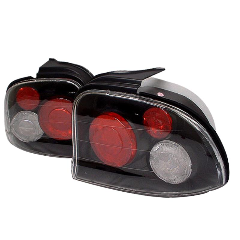 Spyder Dodge Neon 95-99 Euro Style Tail Lights Black ALT-YD-DN95-BK 5002488 Main Image