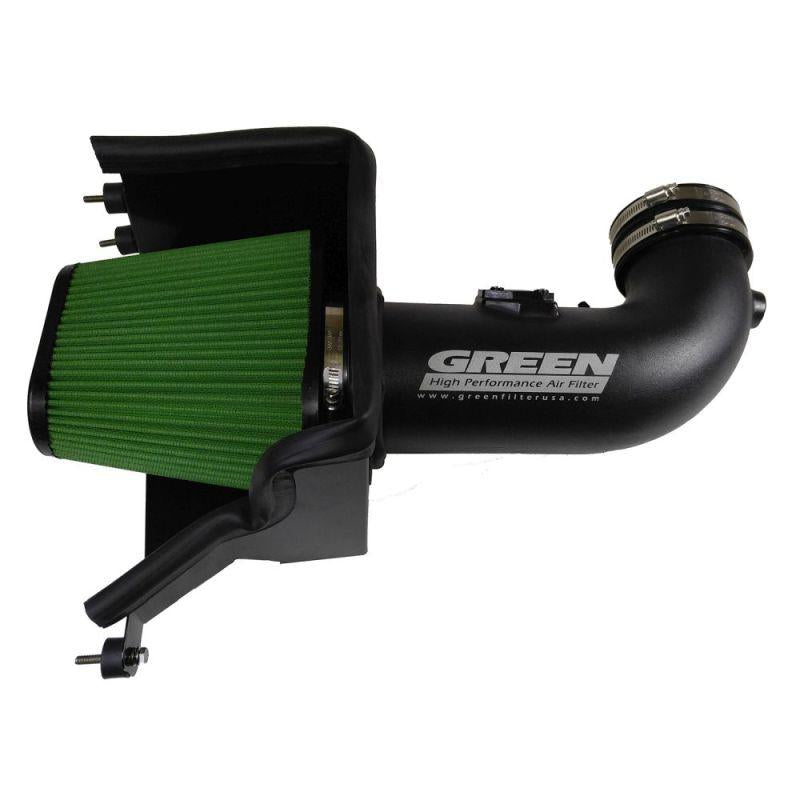Green Filter 14-15 C7 Corvette Cold Air Intake Kit 2584 Main Image