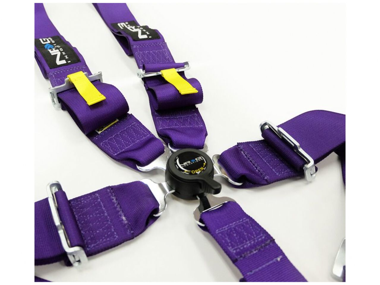 NRG SFI 16.1 5pt 3 inch Seat Belt Harness / Cam Lock - Purple