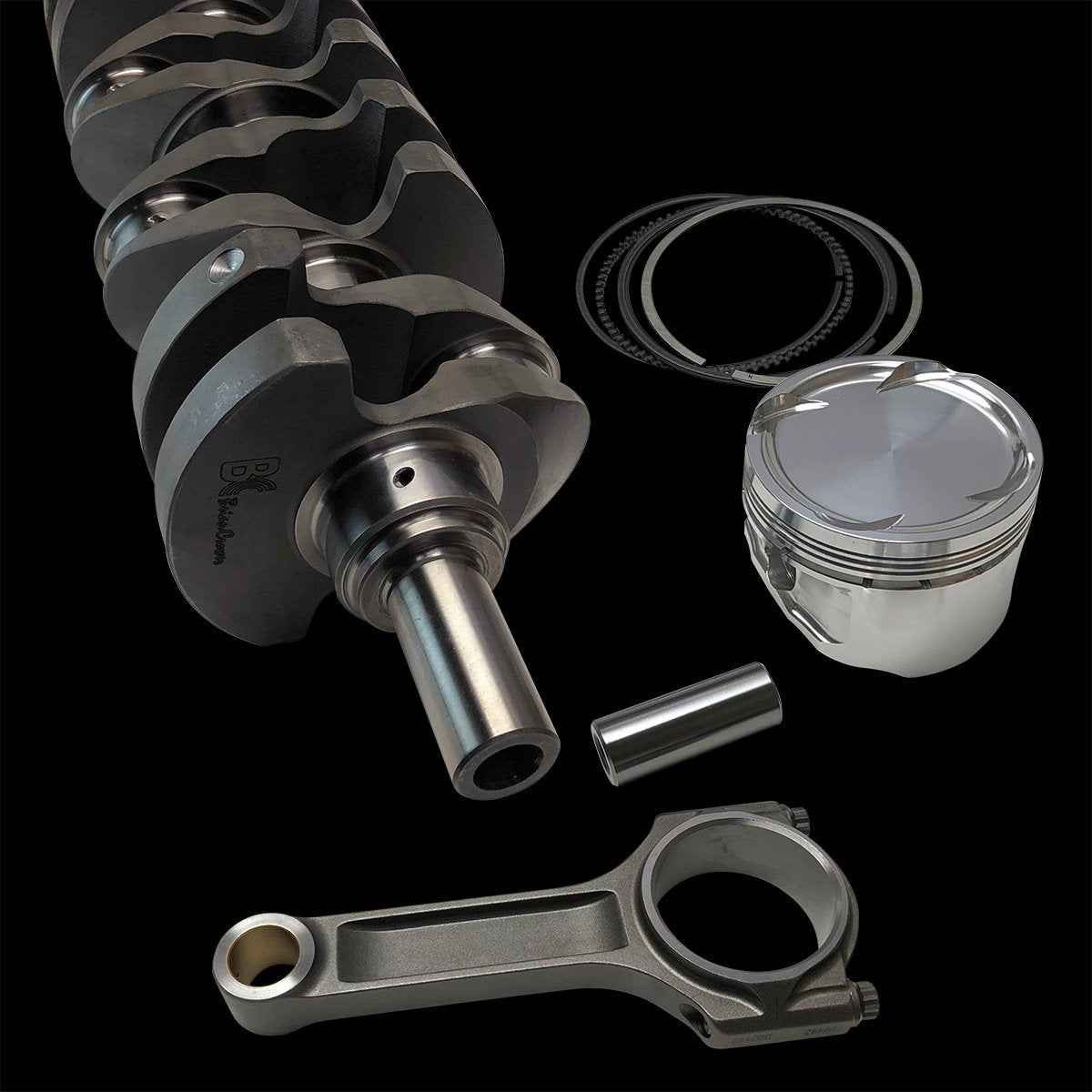 Brian Crower Honda B18/B20 Stroker Kit - 95mm Stroke Billet/I Beam Rods BC0024B