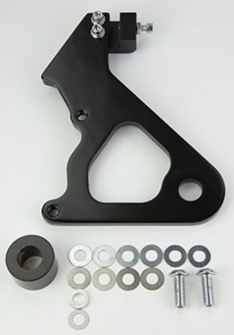 Wilwood Caliper Mounting Kit Black w/Bracket GP310 2000-Present Dyna 250-8033-BK