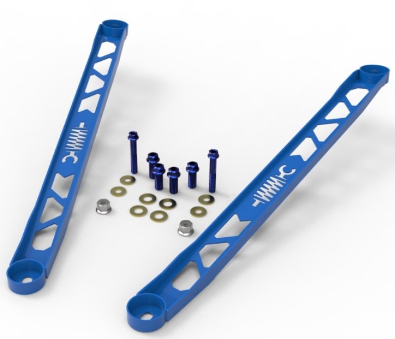 aFe CONTROL 304 Stainless Steel Front Suspension Strut Brace Blue - Toyota GR Supra (A90) 20-21 450-721003-L