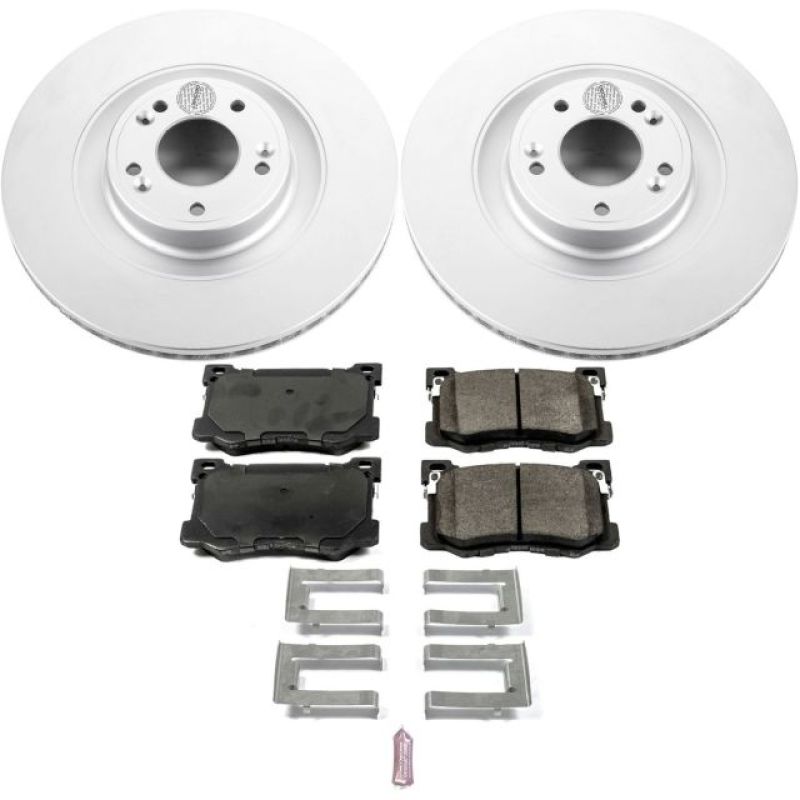 PowerStop PSB Z17 Evolution Coated Kit Brakes, Rotors & Pads Brake Kits - Performance Blank main image