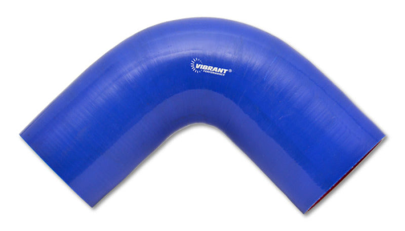 Vibrant 90 Degree Elbow, 2.00" I.D. x 4.00" Leg Length - Blue