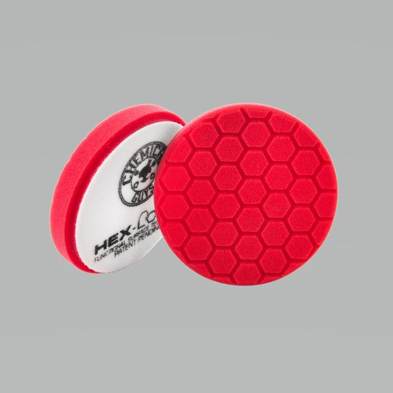 Chemical Guys Hex Logic Self-Centered Perfection Ultra-Fine Finishing Pad - Red - 5.5in (P12) BUFX_107HEX5