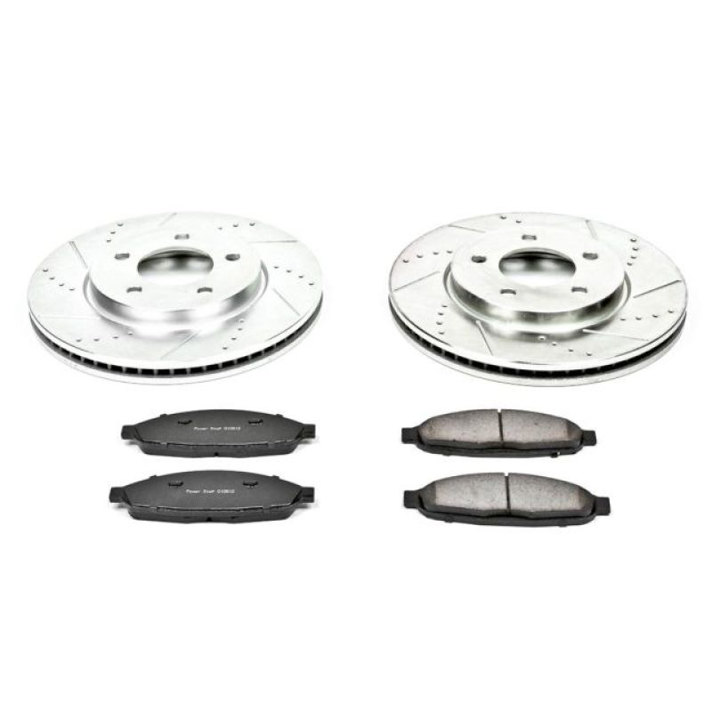 PowerStop PSB Z23 Evolution Kit Brakes, Rotors & Pads Brake Kits - Performance D&S main image