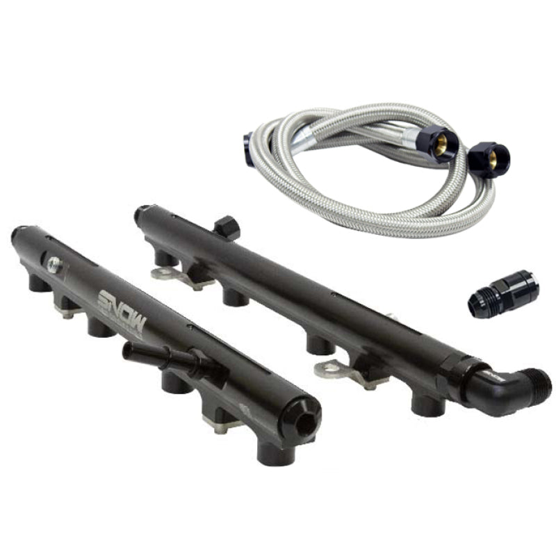 Snow Performance SNOW Billet Fuel Rail Kit Fuel Delivery Fuel Rails main image