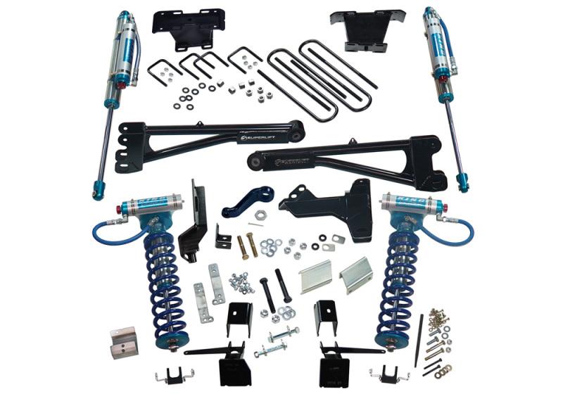 Superlift 17-19 Ford F-250 SD 4WD (Diesel) 6in Radius Arm Lift Kit King Fr Coils/RR Reservoir Shocks K169KG Main Image