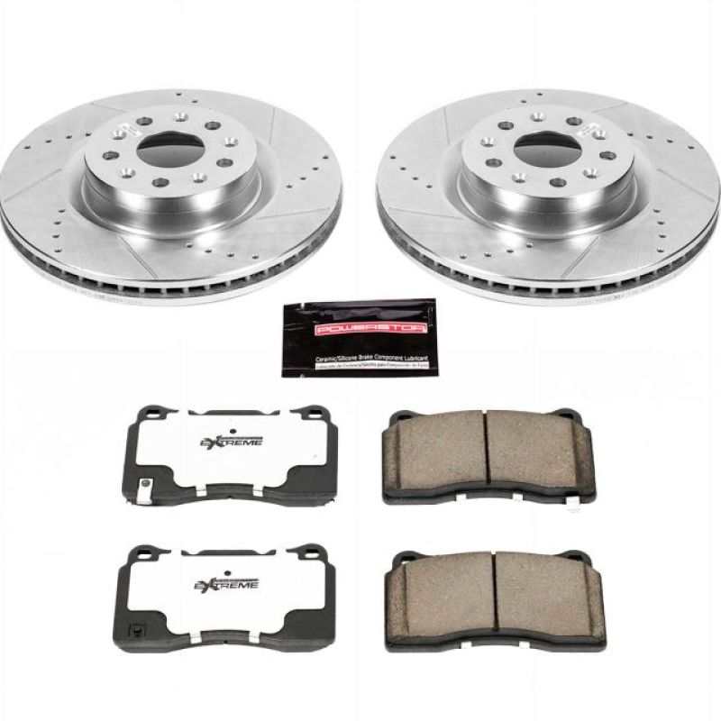 PowerStop PSB Z26 Street Warrior Kit Brakes, Rotors & Pads Brake Kits - Performance D&S main image